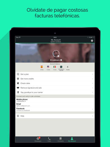 UppTalk - WiFi Calling and Texting with Gifs screenshot 3