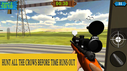 Winter Wild Crow Hunting: Sniper Young Shooter screenshot 2