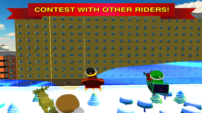 Santa Claus Christmas Snow Racing Full screenshot 2