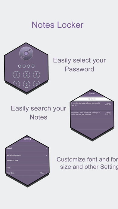 NotesLocker:Hide Secure Notes screenshot 2