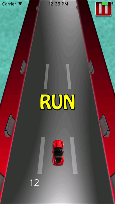 A Sport Car At Full Speed On The Road PRO screenshot 2