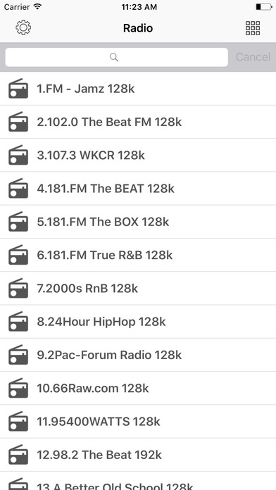 Radio FM Rap online Stations screenshot 2