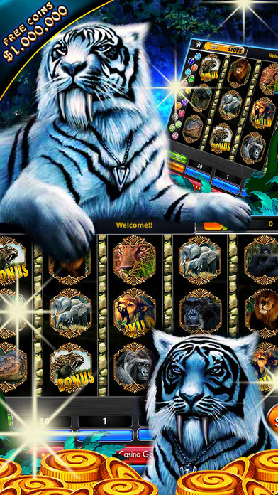 Royal Smilodon Slots: Carnivores Slot Machines Fun screenshot 3