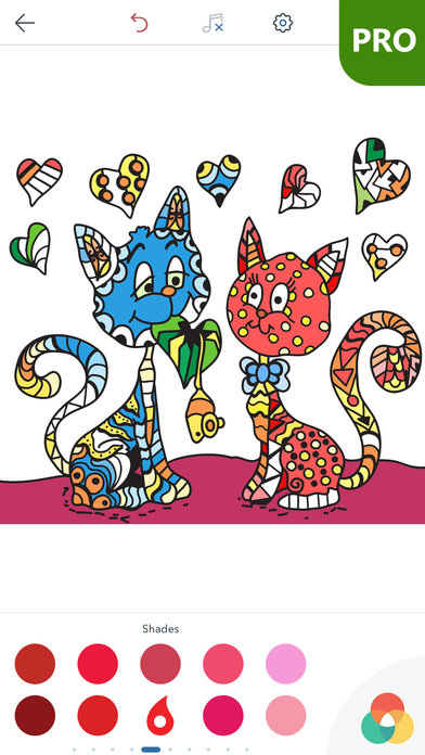 Cat Coloring Pages for Adults PRO screenshot 4
