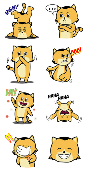 Affectionate Kitten Stickers screenshot 3