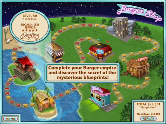 burger shop game online list