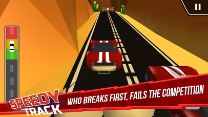 Speedy Track - Chicken Race 3D Pro screenshot 2