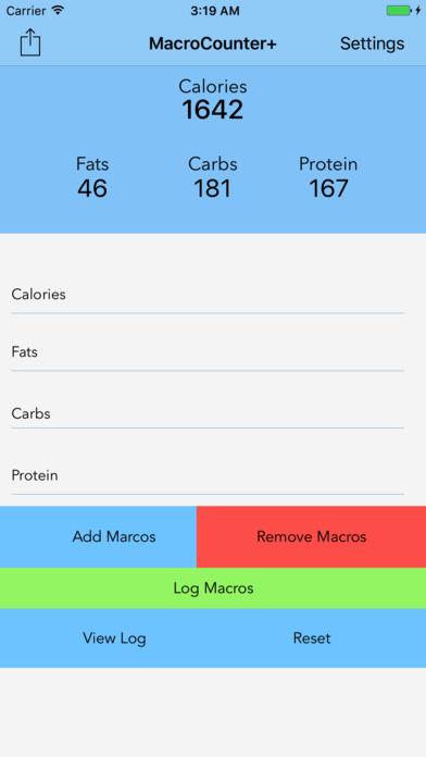 MacroCounter+ (Calorie Calculator & Daily Log) screenshot 4
