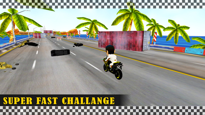 Real Bike Moto Racer 3d Fun Kid Racing Games screenshot 2