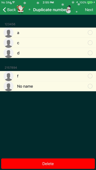 Contact Cleaner Pro–Smart Merge Duplicate Contacts screenshot 3