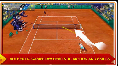 Swipe Tennis Opend Cup screenshot 2