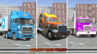 Parking of Loaded Cargo Truck Drive Simulator 2017 screenshot 2