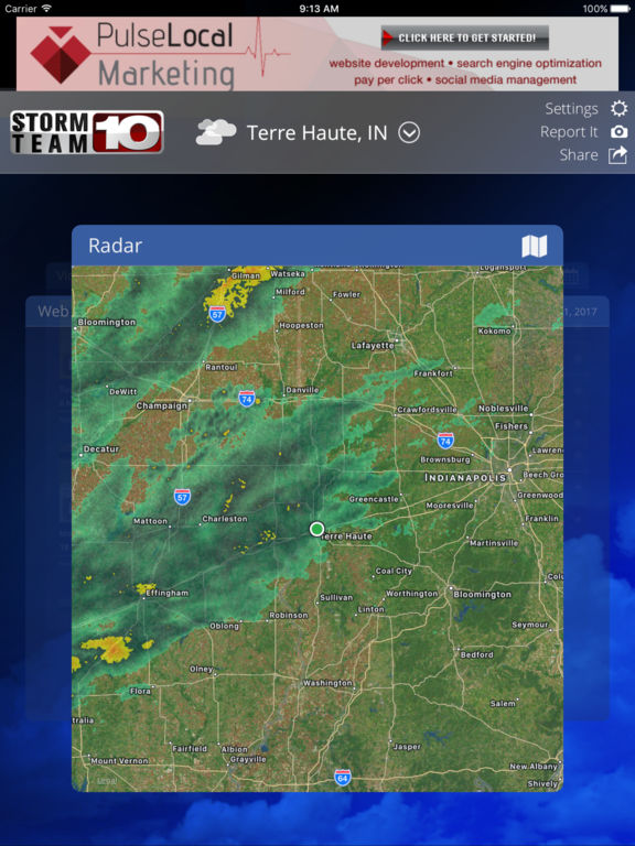 App Shopper: WTHI Storm Team 10 (Weather)