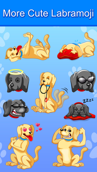 LabraMoji - Stickers & Keyboard For Labradors screenshot 4