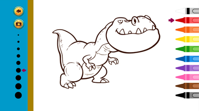 Coloring Book Dinosaur : color pages for adults screenshot 2