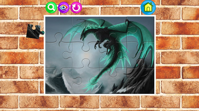 Dragon fly jigsaw puzzle games screenshot 3