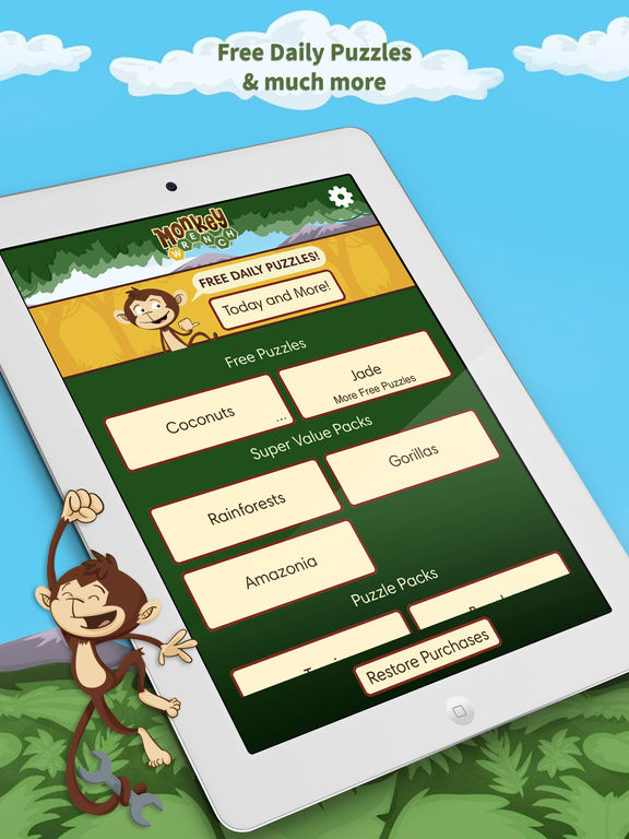 Monkey Wrench – Word Search Puzzle Gamescreeshot 2