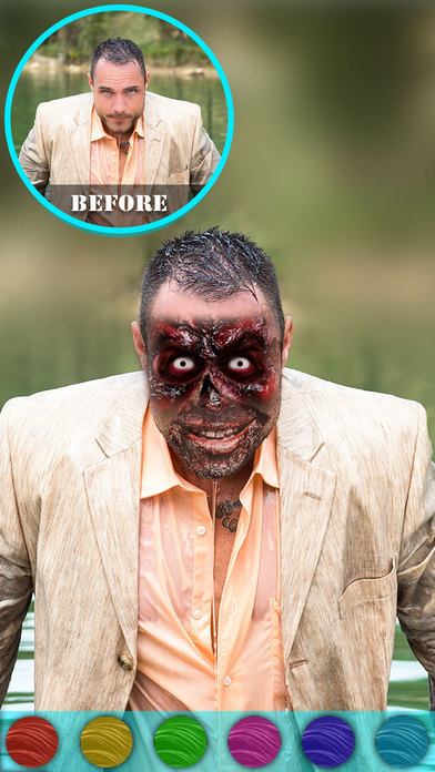 Zombie Photo Editor - Scary Face Pic Maker screenshot 4
