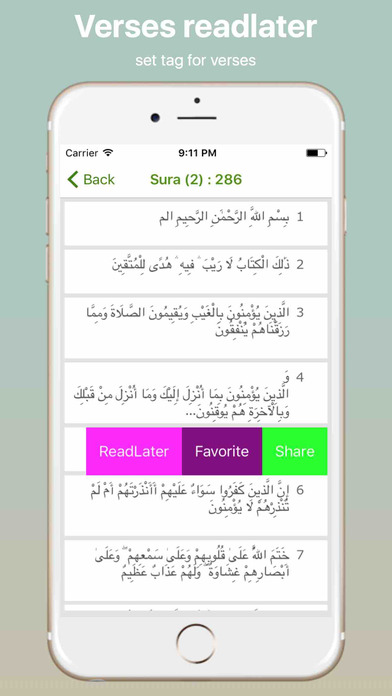 Arabic Quran and Easy Search screenshot 4