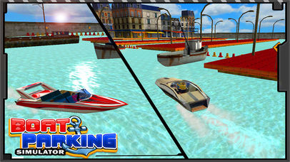 Boat Parking Simulator : Race screenshot 2