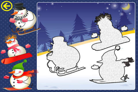 Christmas & Santa Claus puzzle games for kids free screenshot 4