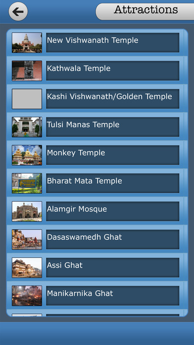Varanasi City Offline Tourist Guide screenshot 4