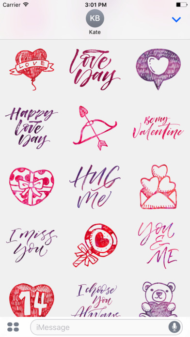 Happy Valentine's Day Doodles screenshot 2
