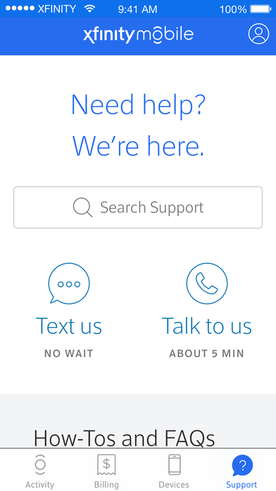 Xfinity Mobile screenshot 4