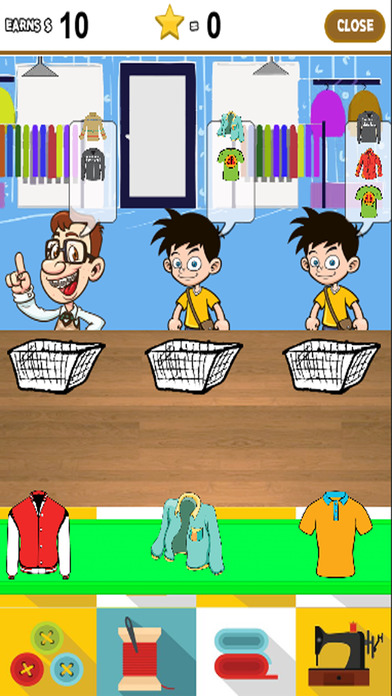 Free Shirt Shop And Fashion Games For Children screenshot 2