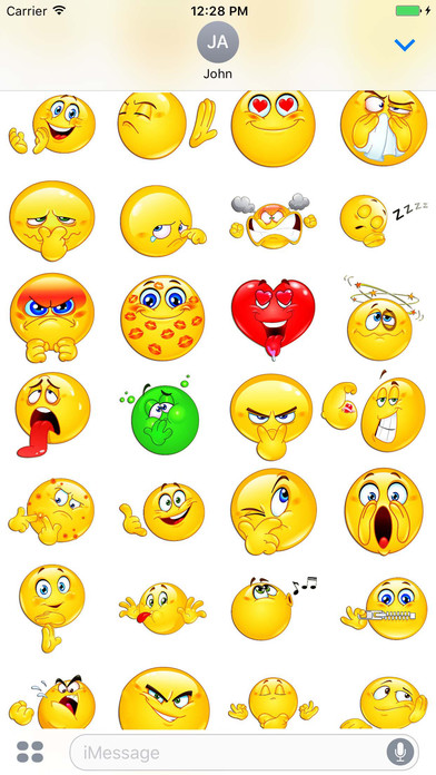 Big Big Emoji - The Big Emoji Stickers Keyboard screenshot 4