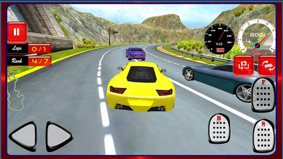 Turbo Car Racing Game - Pro screenshot 3