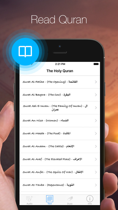 Al-Quran audio book for your prayer time screenshot 3