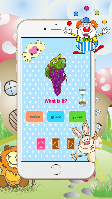 AZ Fruit Vocabulary Words Activities With Pictures screenshot 3