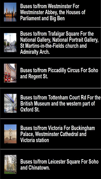 London Bus Tube Routes UK Travel Guide Maps screenshot 4