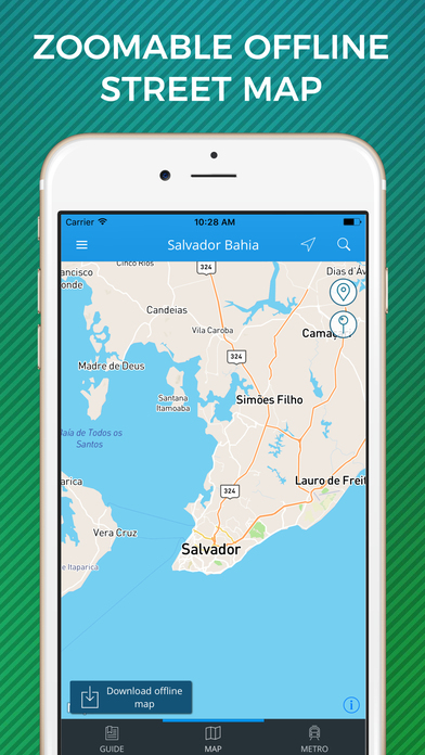Salvador Bahia Travel Guide with Maps screenshot 3