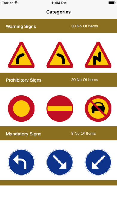 Sweden Road Traffic Signs screenshot 2