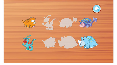 Dinosaurs Wooden Block Puzzles - For Kids,Toddlers screenshot 2