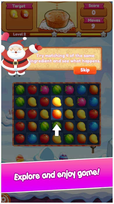Santa Crush Mania screenshot 3