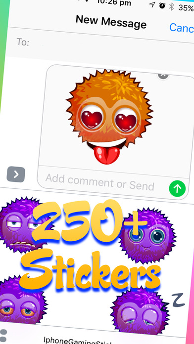 Mobile Gaming Emoji Stickers screenshot 2