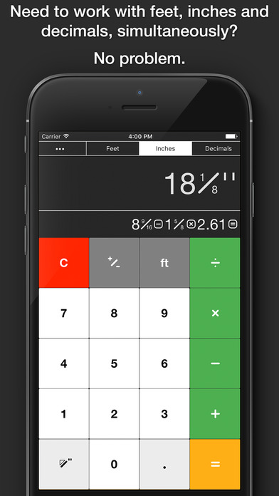 Workman's Construction Calculator screenshot 2