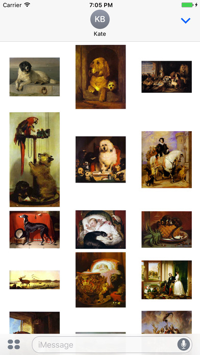 Edwin Henry Landseer Artworks Stickers screenshot 2