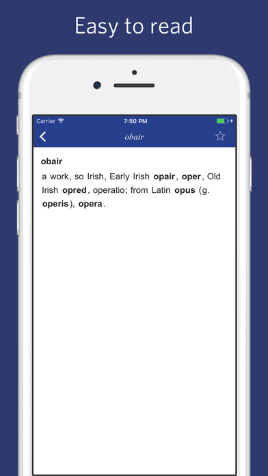 Gaelic etymology dictionary screenshot 3
