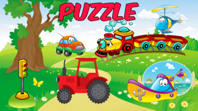 Truck & Train Vehicle Puzzle For Kids and Toddler screenshot 3