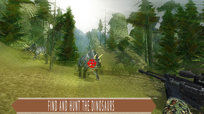 Dino Hunter 3D: Wild Dinosaur Sniper Hunting 2017 screenshot 2