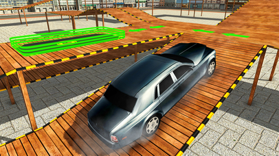 Classic Car Stunt Parking - Driving Simulator 2017 screenshot 4