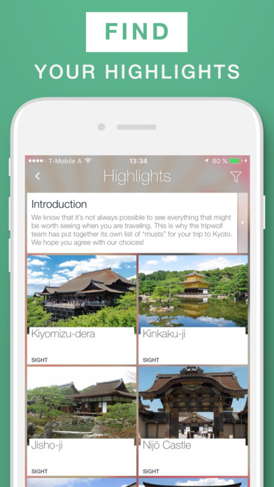 Kyoto - Travel Guide & Offline Map screenshot 2