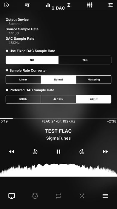 SigmaTunes ST-1 PRO DSD & FLAC screenshot 4