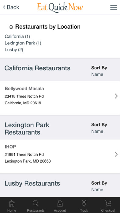 Eat Quick Now Restaurant Delivery Service screenshot 2