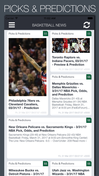 Live Basketball News & Predictions screenshot 3