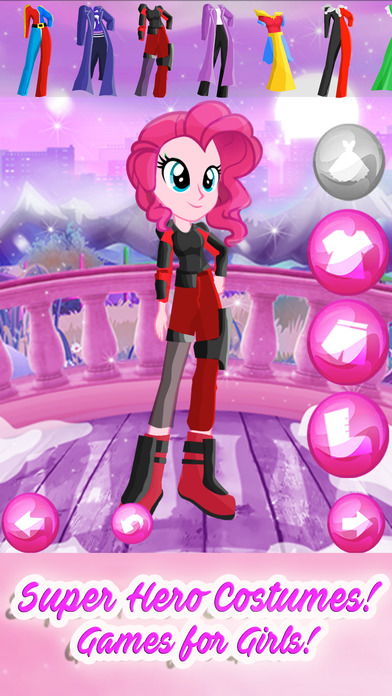 Pony Girl Characters Dress-Up Games screenshot 4